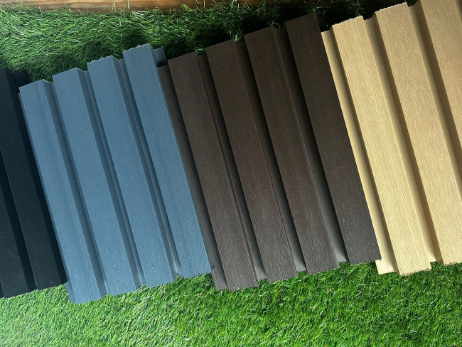 Стеновые реечные панели из ДПК CM Wall Эбен