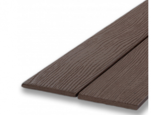 Заборная доска Derevoplast дранка двухсторонняя Коричневый